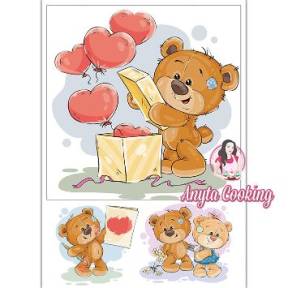 Imagine Comestibila " Valentines Day 23 " - Anyta Cooking - Anyta Cooking