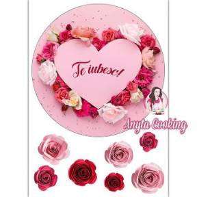 Imagine Comestibila " Valentines Day 25 " - Anyta Cooking - Anyta Cooking