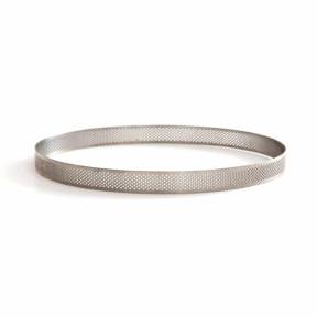 Inel de tort perforat otel inoxidabil - 20 Cm - Decora - Anyta Cooking