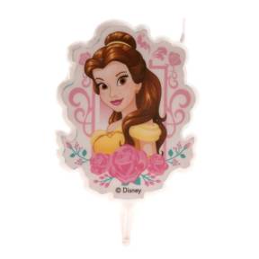 Lumânare pentru zi de naștere –PRINTESA BELLA DISNEY 2D – 7,5 CM - Dekora - Anyta Cooking