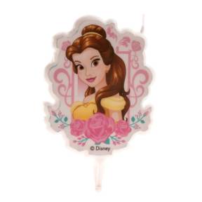 Lumânare pentru zi de naștere –PRINTESA BELLA DISNEY  2D – 7,5 CM - Dekora