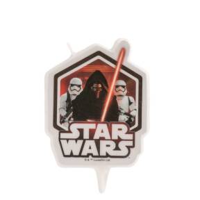 Lumânare pentru zi de naștere – STAR WARS  2D – 7,5 CM - Dekora