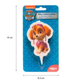 Lumânare - SKYE PAW PATROL 2D – 7,5 CM - Dekora - Anyta Cooking