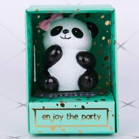 Lumânare Tort 3D - Panda Fetita - Anyta Cooking