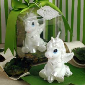 Lumânare Tort 3D - Unicorn Alb -Anyta Cooking - Anyta Cooking