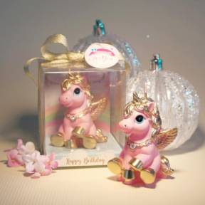 Lumânare Tort 3D - Unicorn Roz -Anyta Cooking - Anyta Cooking