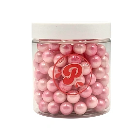 Perle / Perlute din zahar - Roz / Pink - 150g - Pastry Colours