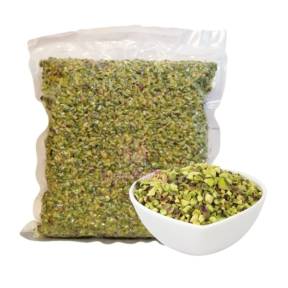 Miez de fistic crud GRANULAT de calitate superioara - 1kg - Anyta Cooking