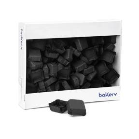 Mini forme de copt,Negre,35x35x15-1500buc - Decora