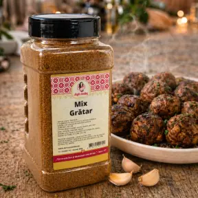 Mix de condimente PREMIUM – 100% Natural – Grătar clasic (barbecue mix) 500g – Anyta Cooking