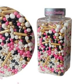 Mix Decor din Zahar/Sprinkles - 250 gr - NR-16 - Dr Gusto