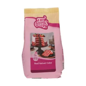 Mix pentru tort RED VELVET - 500 G - FunCakes