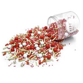 Mix Sprinkles - Holly Jolly - 90 gr - Happy Sprinkles - Anyta Cooking