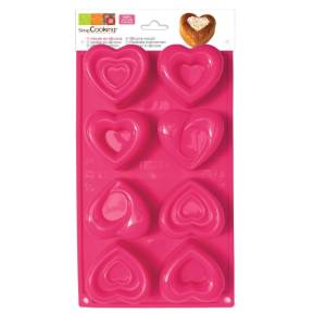 Mulaj din Silicon - Inimiare - Scrapcooking - Anyta Cooking