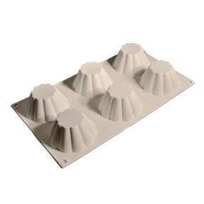 Mulaj din silicon - Mini Pandoro / Savarina / Briose - Cesil - Anyta Cooking