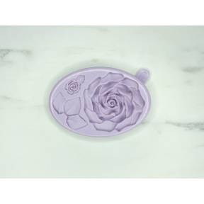 Mulaj din silicon pentru decor - LARGE ROSE- 4 x 8 cm -Karen Davies