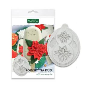 Mulaj din silicon - Poinsettia Duo - Katy Sue - Anyta Cooking