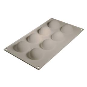 Mulaj din silicon - Semisfere Medii - 5 cm - Cesil - Anyta Cooking