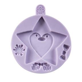 Mulaj din silicon - STEA&PINGUIN- 9 × 9 cm-Karen Davies - Anyta Cooking