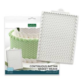 Mulaj Silicon CONTINUOUS RATTAN BASKET WEAVE - KatySue - Anyta Cooking