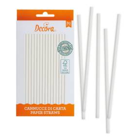 Paie din Hartie albe -80 buc - Decora - Anyta Cooking