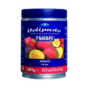 Pastă concentrată aromatizantă-Delipaste-MANGO -1.5 kg -FABBRI
