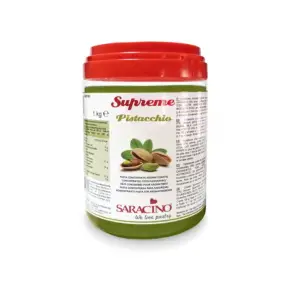 Pasta aromatizanta concentrata - Fistic 100% - 1 kg - Saracino
