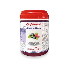 Pasta aromatizanta concentrata - FRUCTE DE PADURE - 1Kg - Saracino