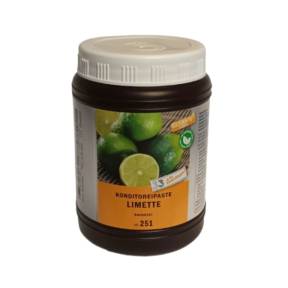 Pasta concentrata aromatizanta Naturala , Fara E-uri Lime - 1 kg