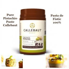 Pasta de Fistic 100%-1 KG- Pure Pistachio Paste-Callebaut - Anyta Cooking