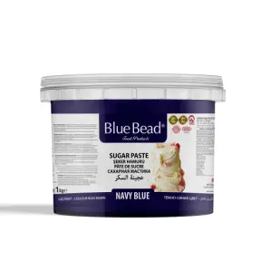 Pasta de Zahar – ALBASTRU NAVY - 1 kg - Blue Bead - Anyta Cooking 