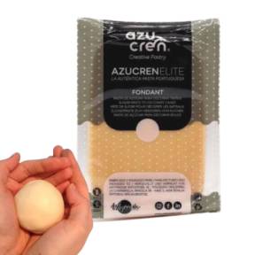 Pasta de Zahar Fondant Elite 3in1 (Acoperit,Modelare,Flori) - PIELE - 1kg - AzuCren