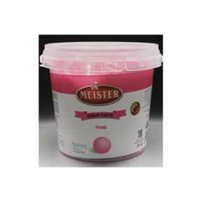 Pasta de Zahar (Fondant) - ROZ (Pink) - 1 kg - Meister
