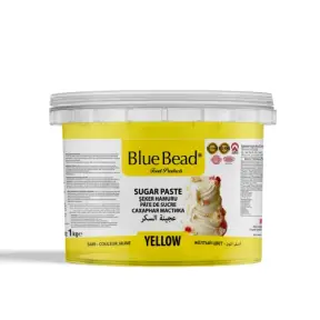 Pasta de Zahar - GALBEN - 1 kg - Blue Bead - Anyta Cooking 