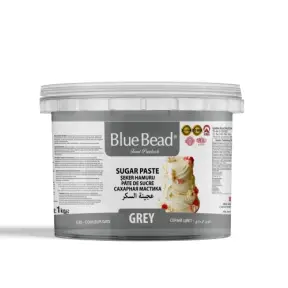 Pasta de Zahar  – GRI - 1 kg - Blue Bead - Anyta Cooking 