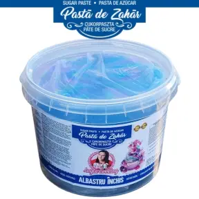  Pasta de Zahar - PREMIUM - ALBASTRU INCHIS - 1 kg - Anyta Cooking