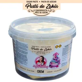 Pasta de Zahar - PREMIUM - CREM - 1 kg - Anyta Cooking 