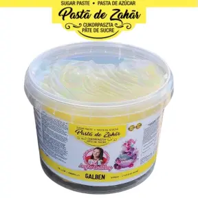  Pasta de Zahar - PREMIUM - GALBEN - 1 kg - Anyta Cooking