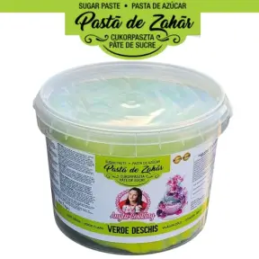 Pasta de Zahar PREMIUM - VERDE DESCHIS - 1 kg - Anyta Cooking