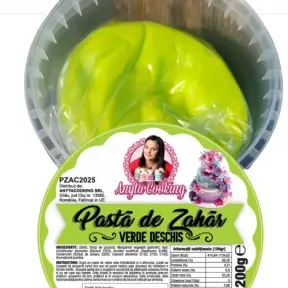  Pasta de Zahar Premium - VERDE DESCHIS - 200 gr- Anyta Cooking