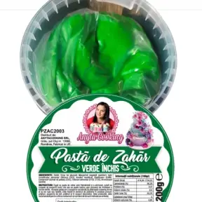  Pasta de Zahar Premium - VERDE INCHIS - 200 gr- Anyta Cooking