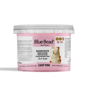 Pasta de Zahar – ROZ DESCHIS - 1 kg - Blue Bead - Anyta Cooking 