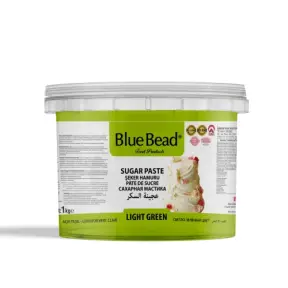 Pasta de Zahar  – VERDE DESCHIS - 1 kg - Blue Bead - Anyta Cooking 