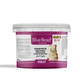 Pasta de Zahar - VIOLET - 1 kg - Blue Bead - Anyta Cooking 