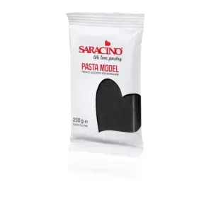 Pasta de Zahar Modelatoare - Negru - 250 gr - Saracino - Anyta Cooking 