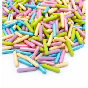 PASTEL PARTY RODS - 90 gr - Happy Sprinkles