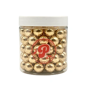 Perle / Perlute din zahar 14mm - Auriu / Gold - 150g - Pastry Colours