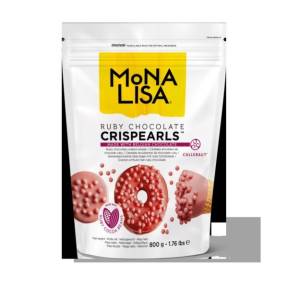 Perle Crispearls din Ciocolată Ruby-800g - Mona Lisa - Callebaut