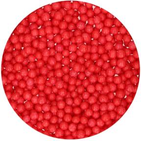 Perle din zahar – Rosu / Red - 60 gr – Funcakes
