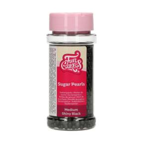 Perle din zahar - SHINY BLACK- 80 GR- Funcakes
